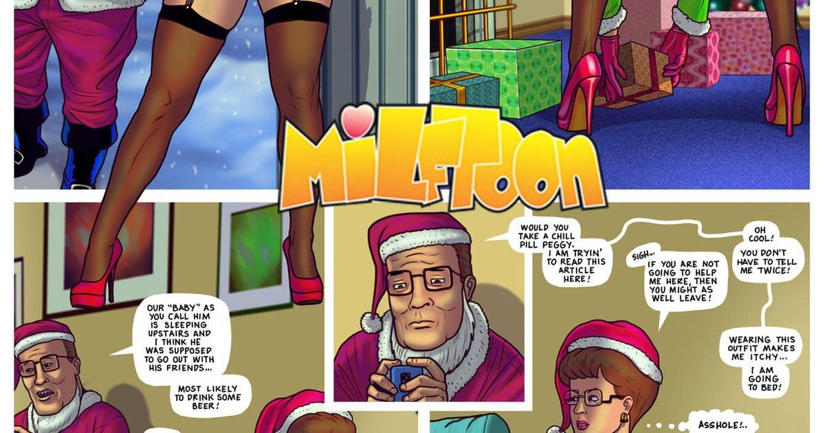 Free Sex Cartoons Peggy Hill Animated - King of the Xmas - Milftoon Comics