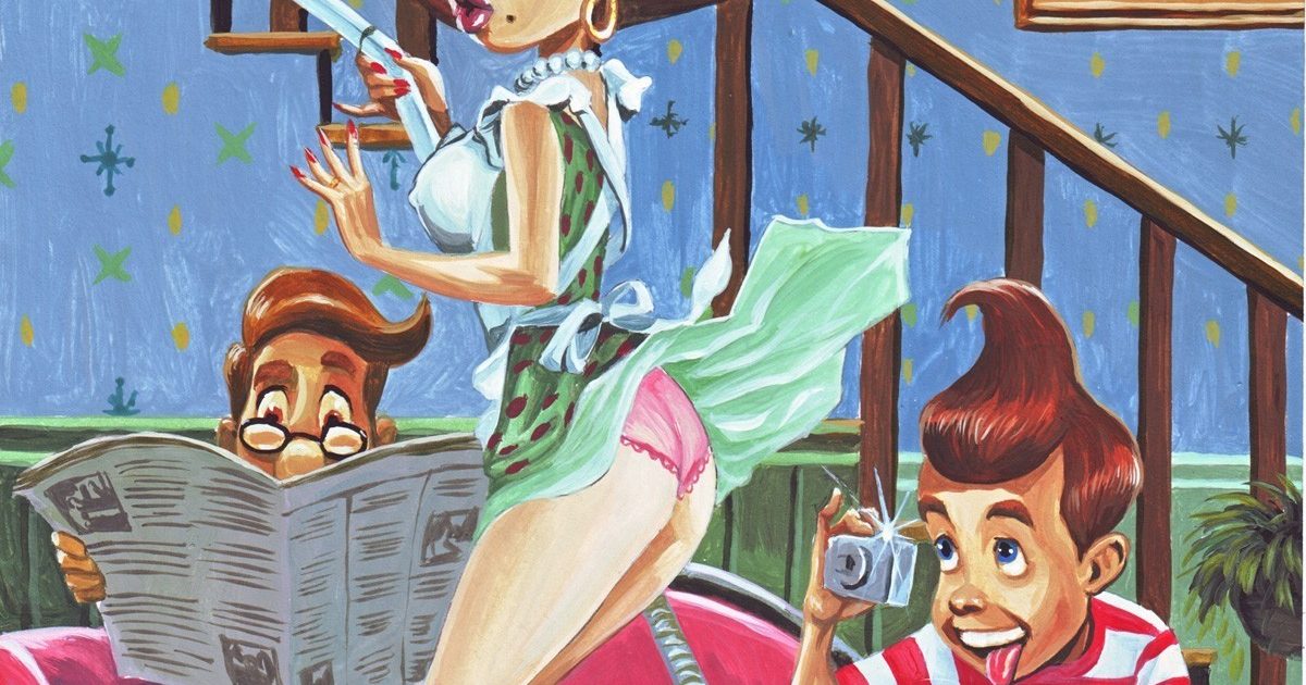 Jimmy Neutron Teacher Porn - Jimmy Neutron Porn Comic Issue 1 - Milftoon Comics | Free porn comics -  Incest Comics