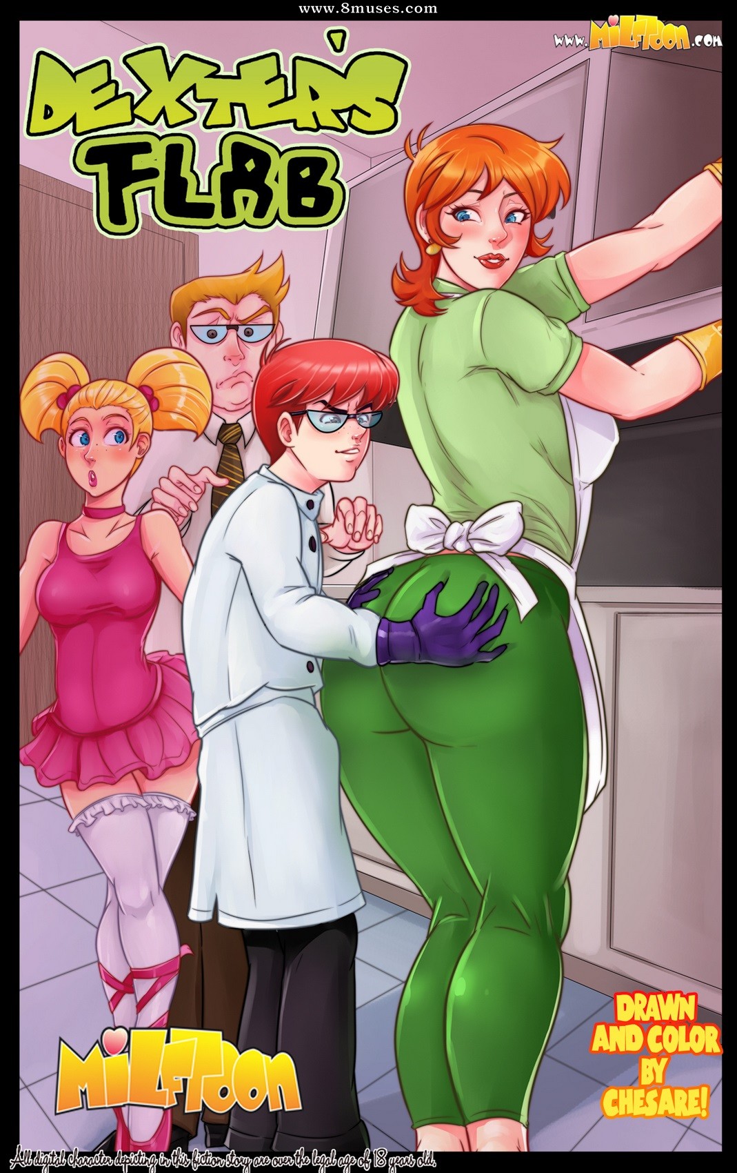 Dexter comic porn